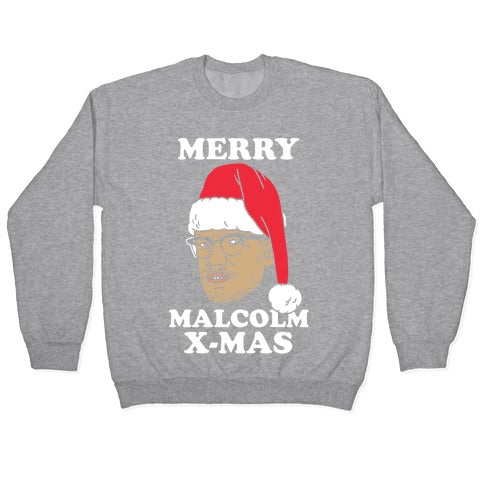 Malcolm X-Mas Crewneck Sweatshirt